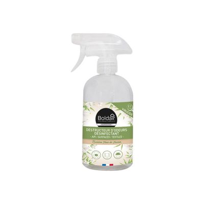 Boldair - Désodorisant vaporisateur destructeur d'odeurs - bambou jasmin - 500 ml