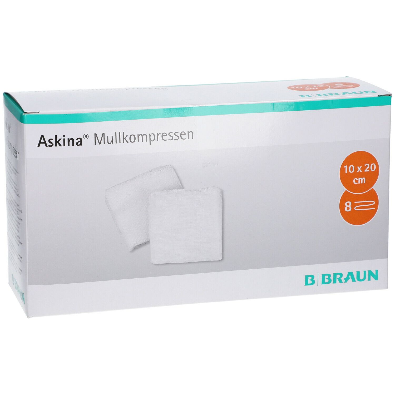 Askina® Mullkompressen 10 x 20 cm steril