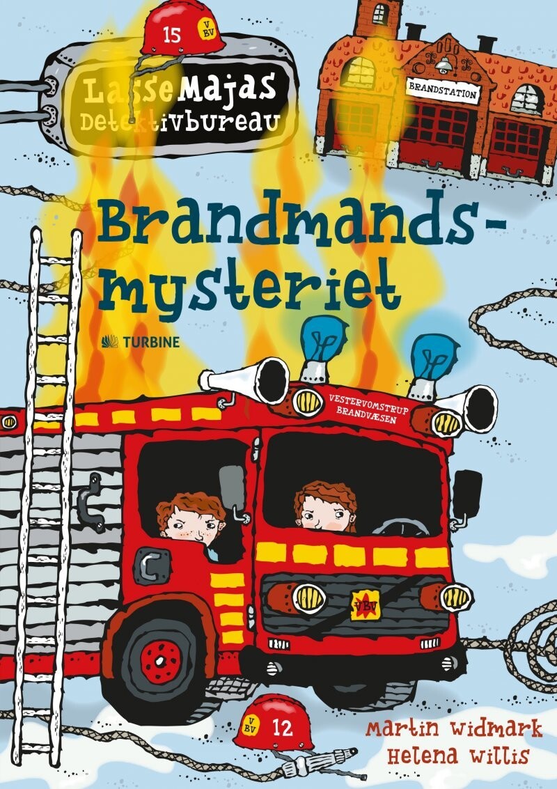 Lassemajas Detektivbureau - Brandmandsmysteriet - Martin Widmark - Bog