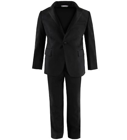 Dolce & Gabbana Jakkes?t - Uld/Viskose - Sort