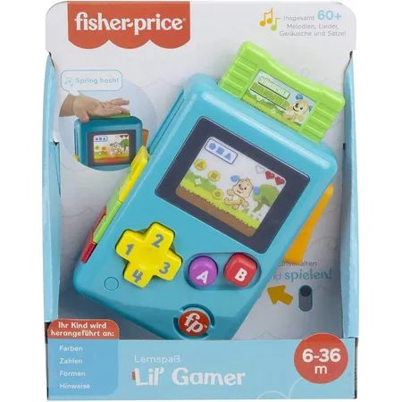 Fisher-Price Lernspaß Lil' Gamer mit Musik und Licht, Lernspielzeug