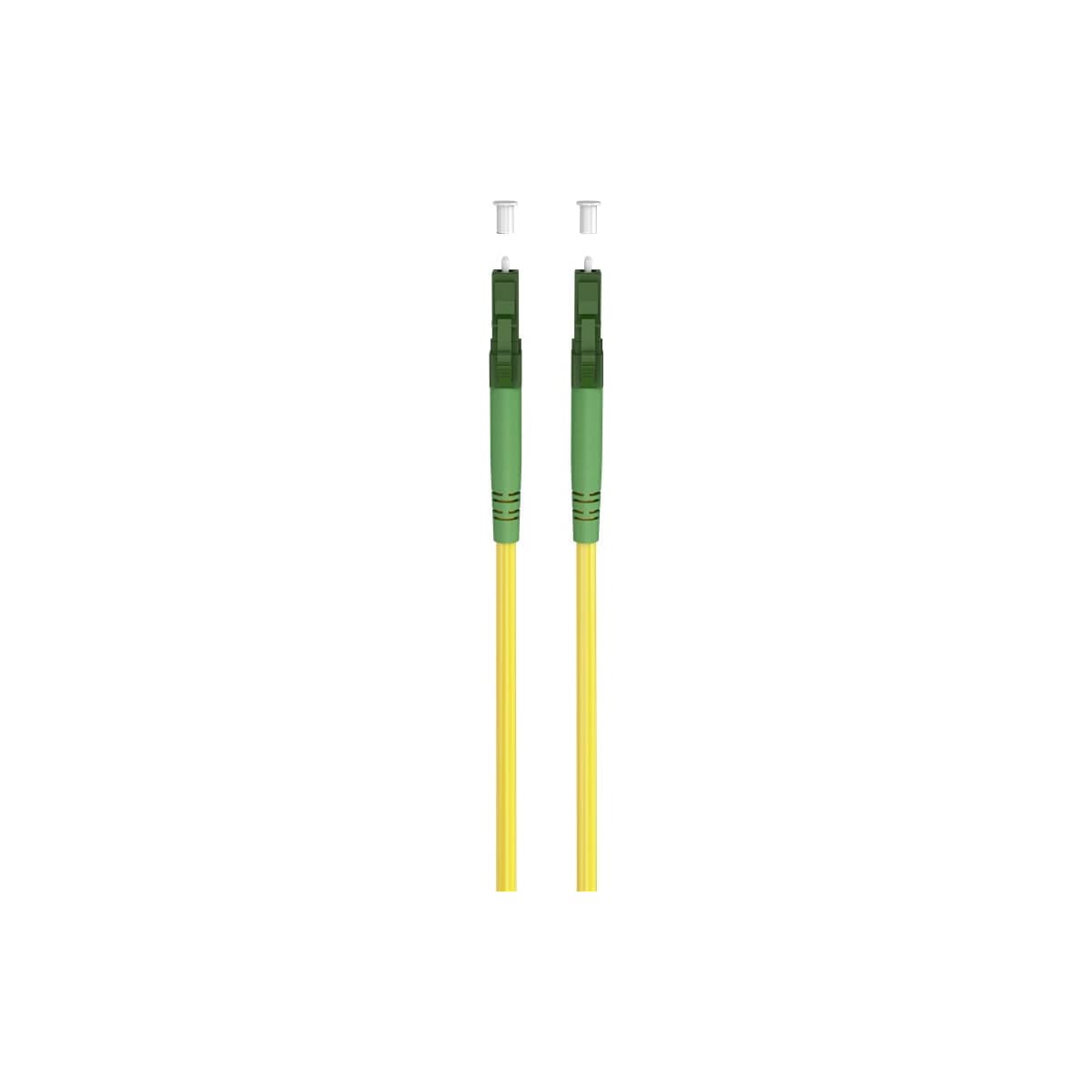 Goobay Fiberoptisk kabel (FTTH), Singlemode (OS2) Gul, Gul (Simplex), 2 m