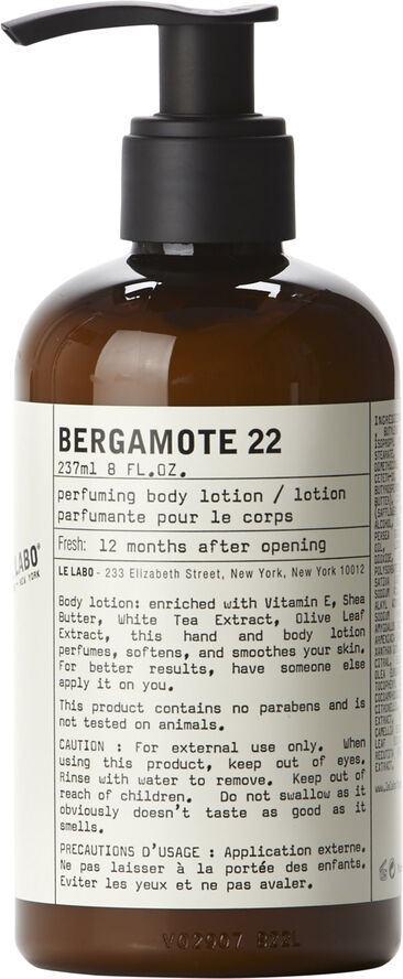 Le Labo Bergamote 22 Perfuming Body Lotion 237ml