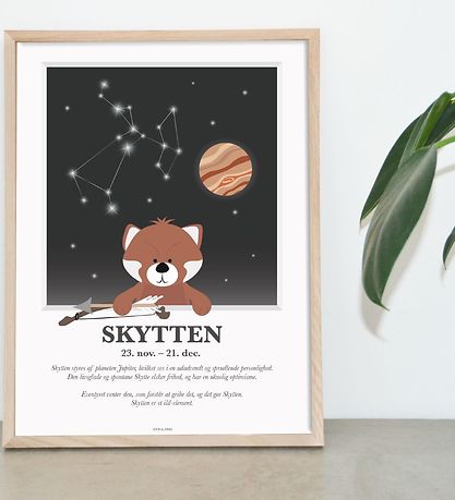 Kids by Friis Poster - Sternzeichen - Schütze