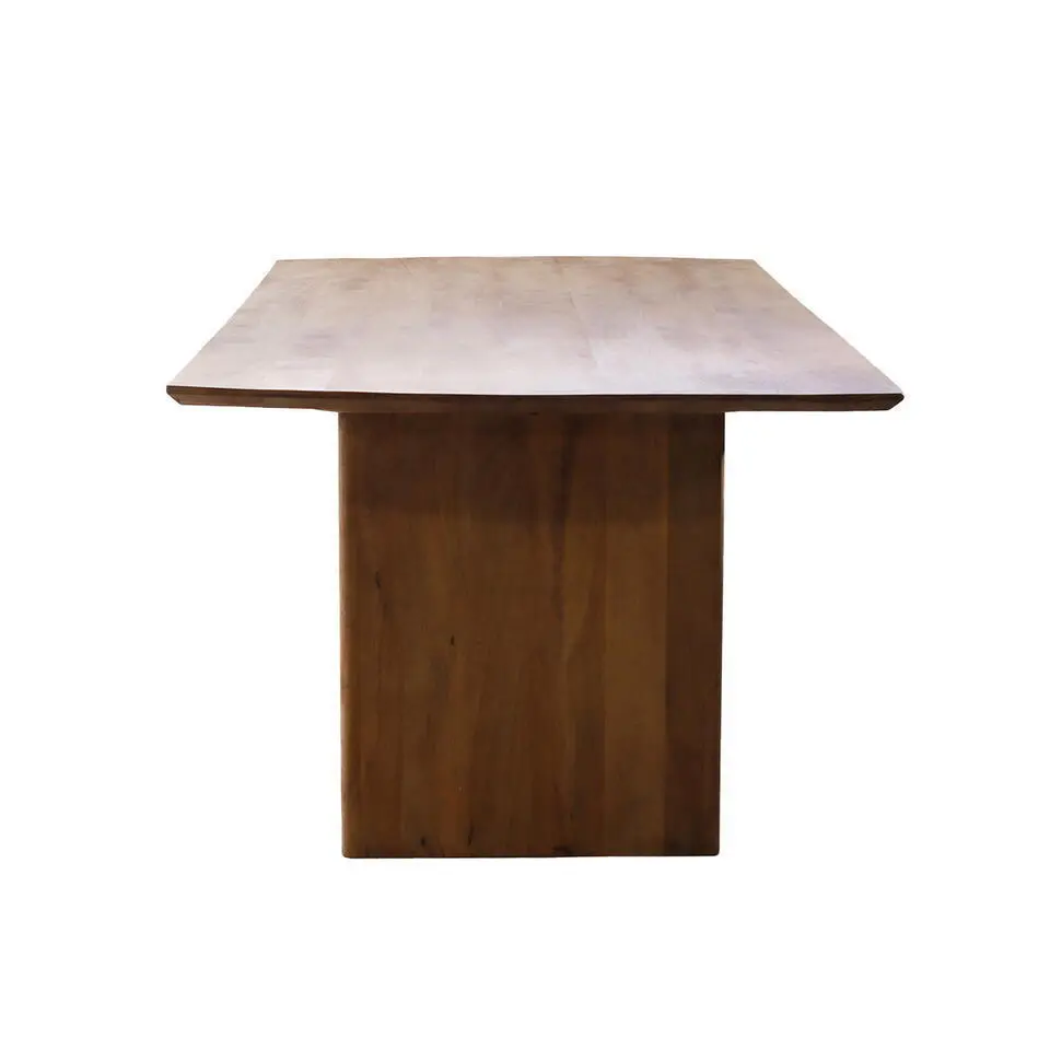 Eettafel Naturel Mangohout - Rechthoek - 200x110x76 m - Tomeo