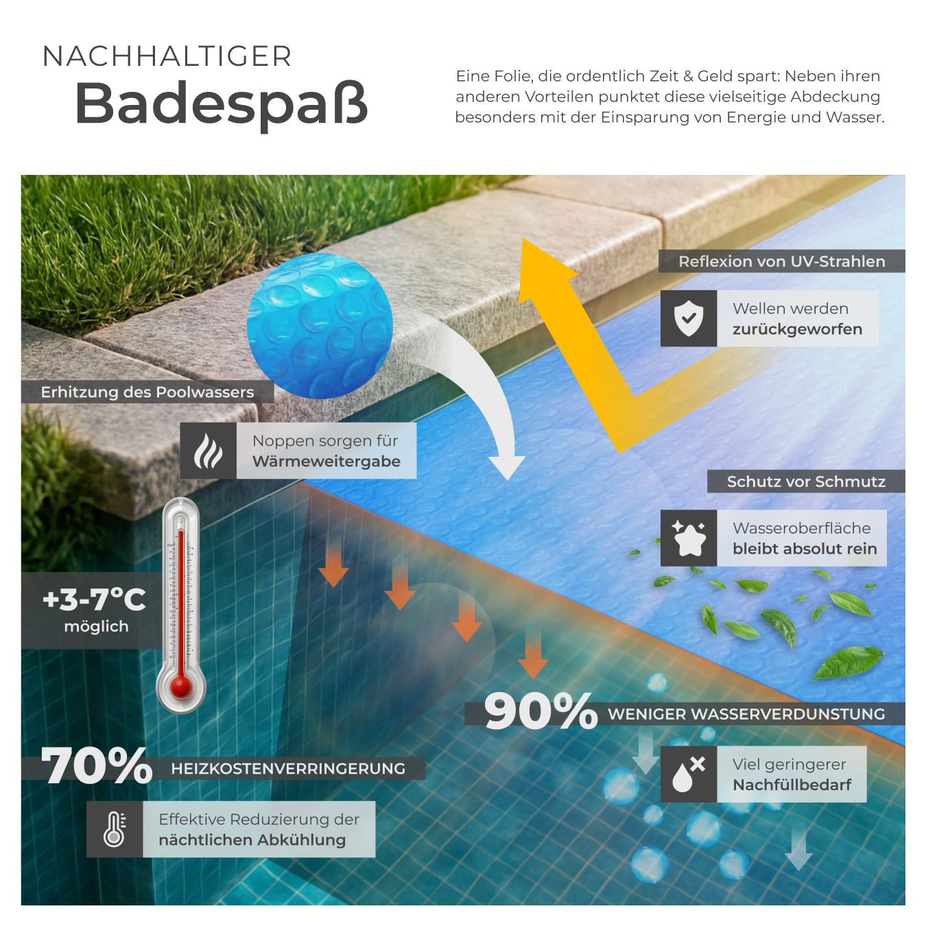 Poolabdeckung