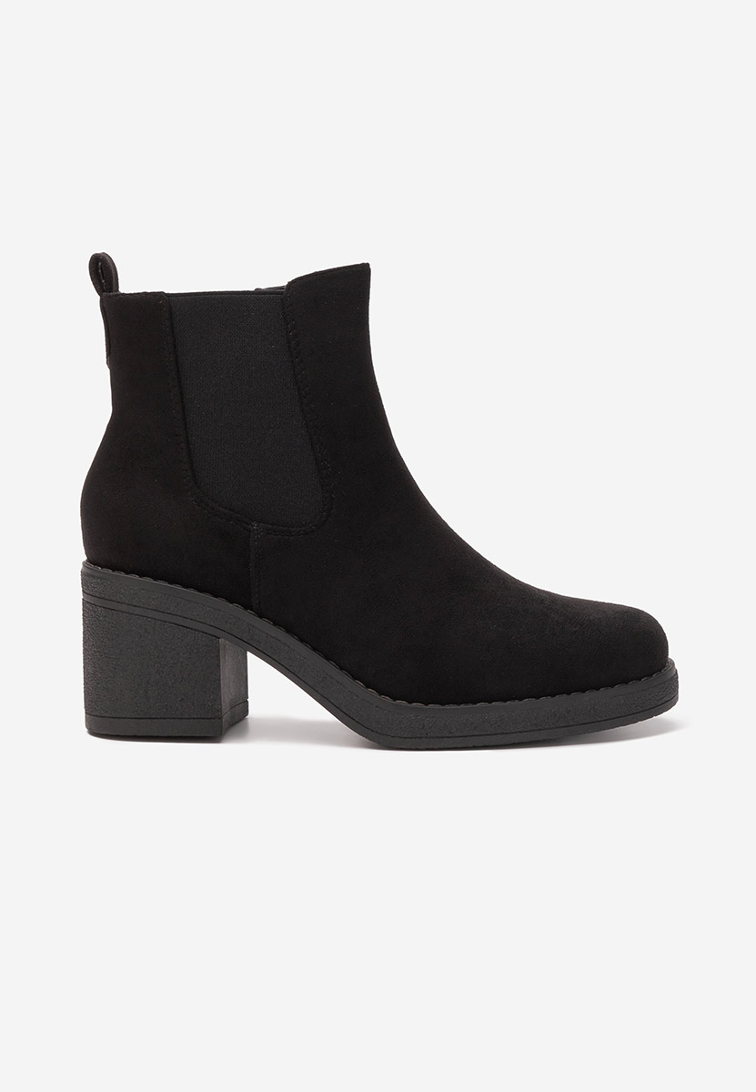 Bottines à talon noires Winnifred
