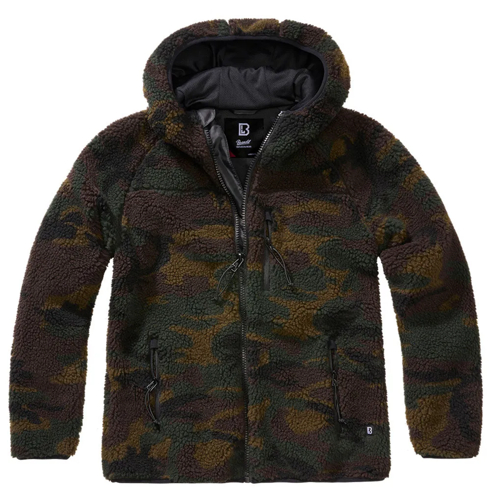 Brandit -  Jacke Teddyfleecejacket Hood Frauen