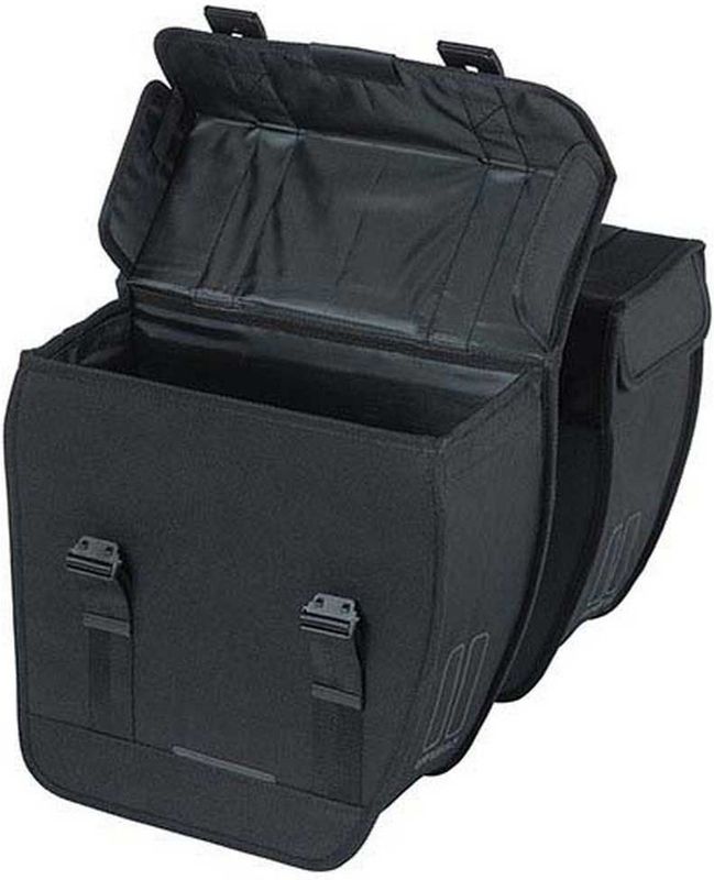 Basil Tour Dubbele Fietstas XL - 35 Liter - Zwart