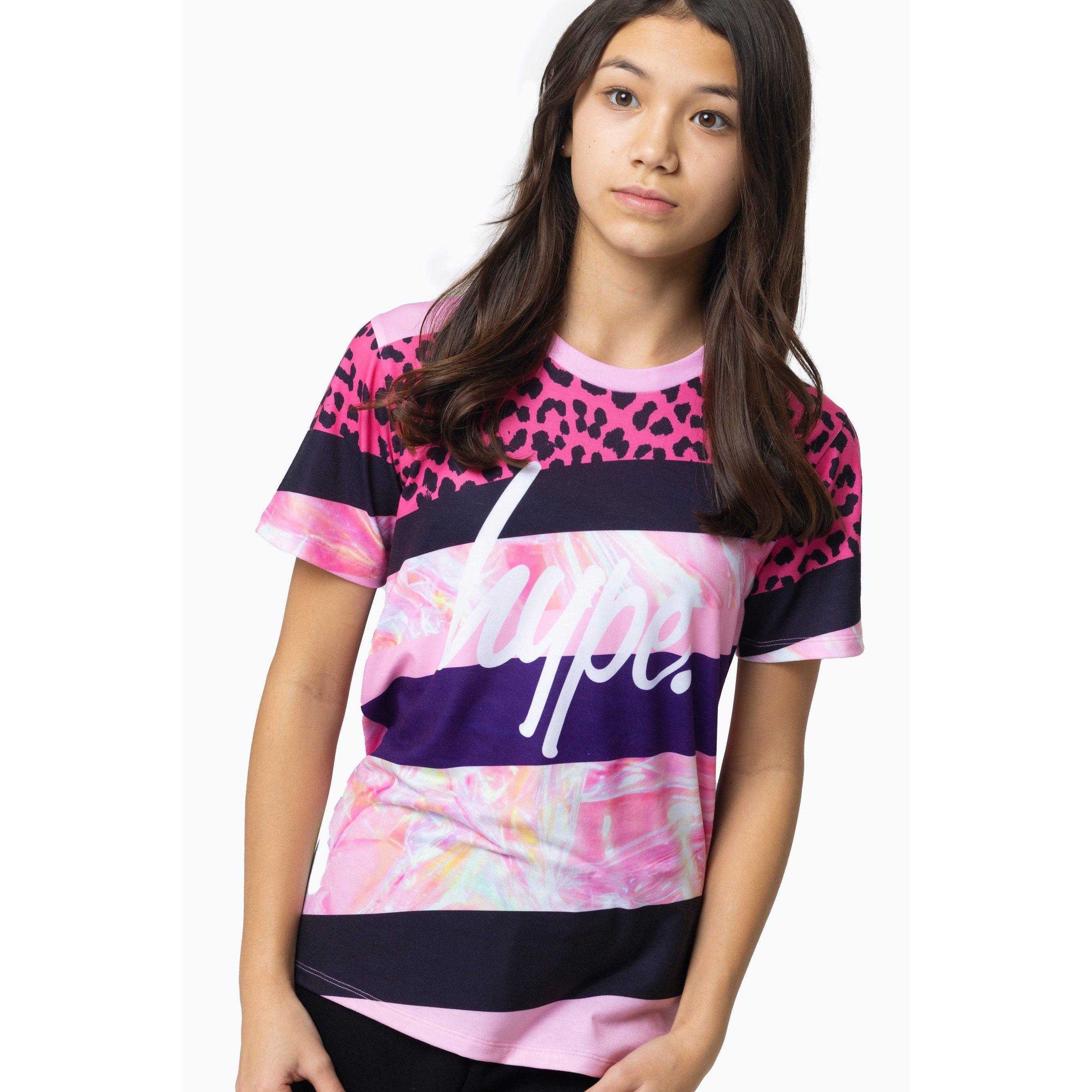 Hype Stripe T-Shirt Jn99