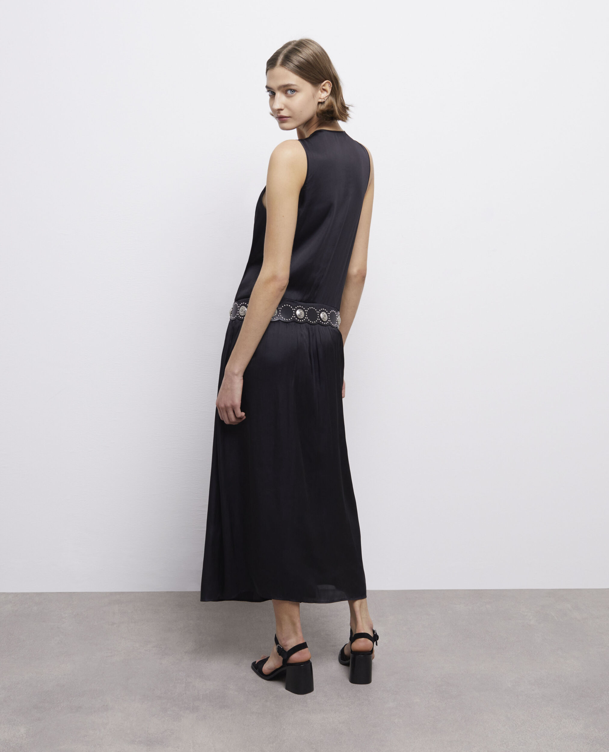 Robe longue noire
