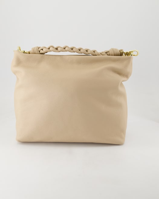 Abro Beutel Soley Handtasche in Beige