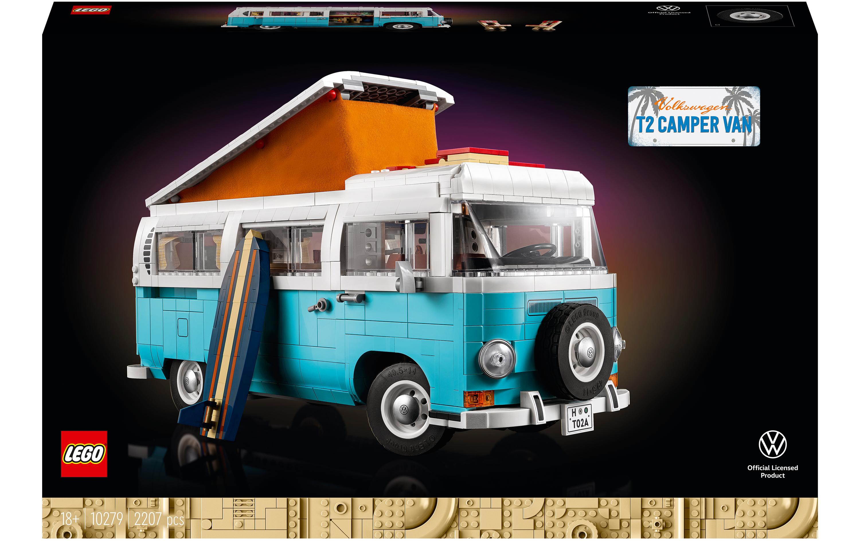 Creator Volkswagen T2 Campingbus 10279<br>Modell zum Sammeln und Ausstellen