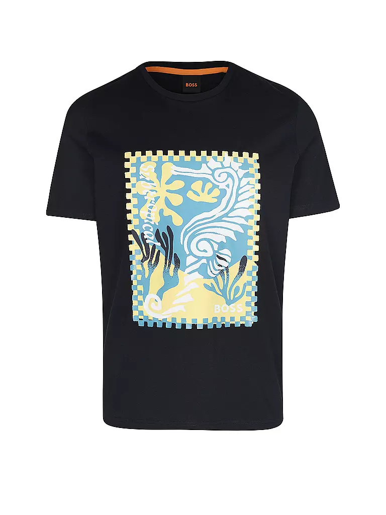 BOSS T-Shirt  blau