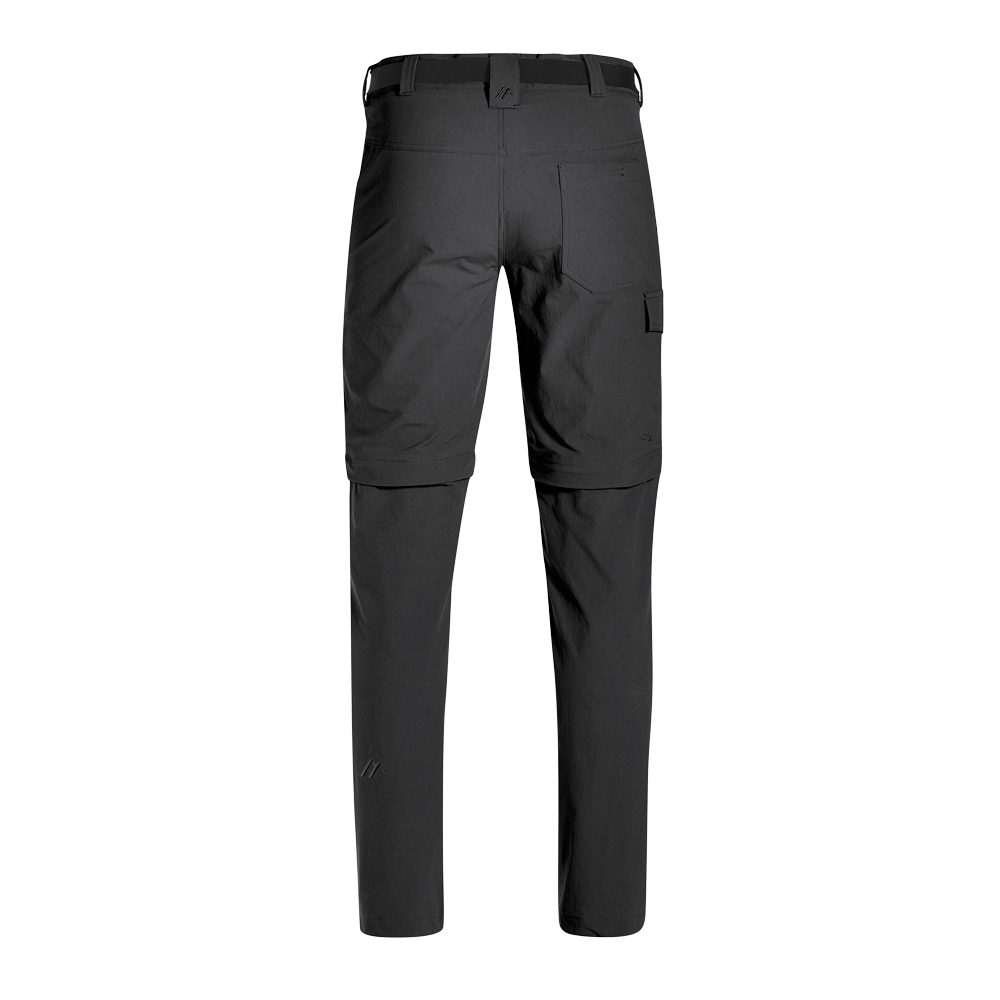 Maier Sports Torid Slim Zip-Off Wanderhose Herren schwarz