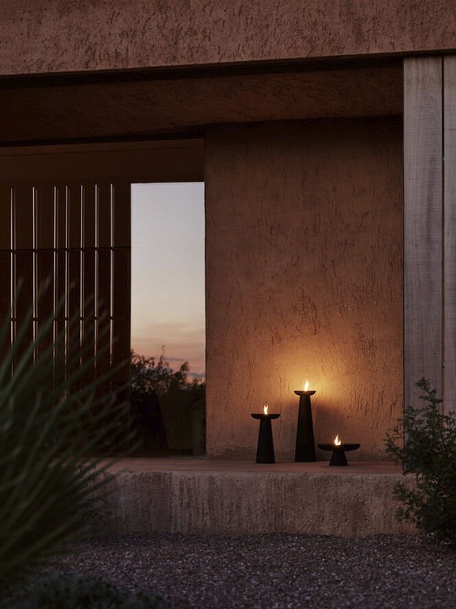Audo Copenhagen Meira Oil Lantern, H36, Black