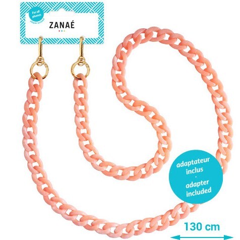 ZANAÉ Smartphonekette Summer Harmony, Peach