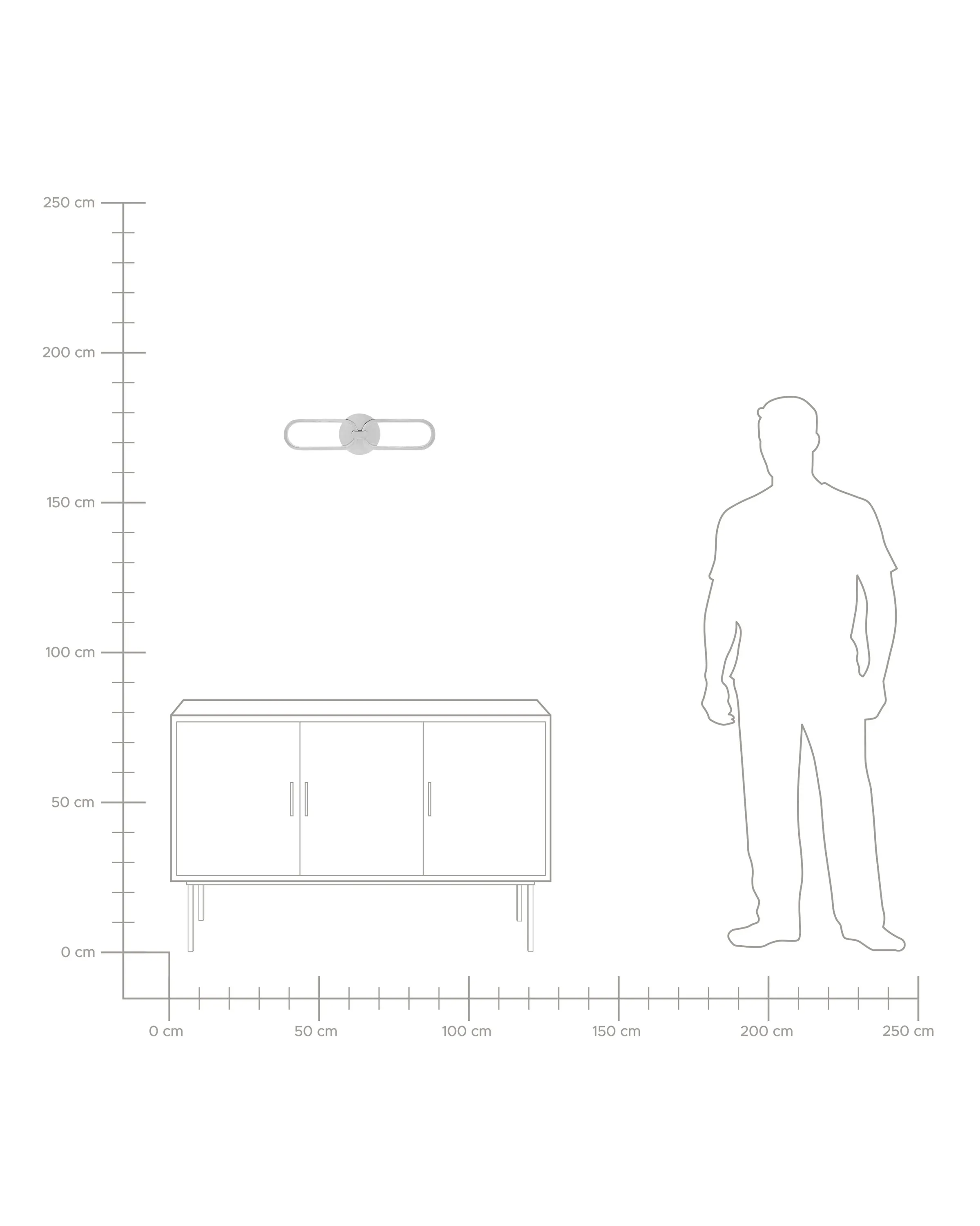 LED wandlamp KRANG Metaal Zilver