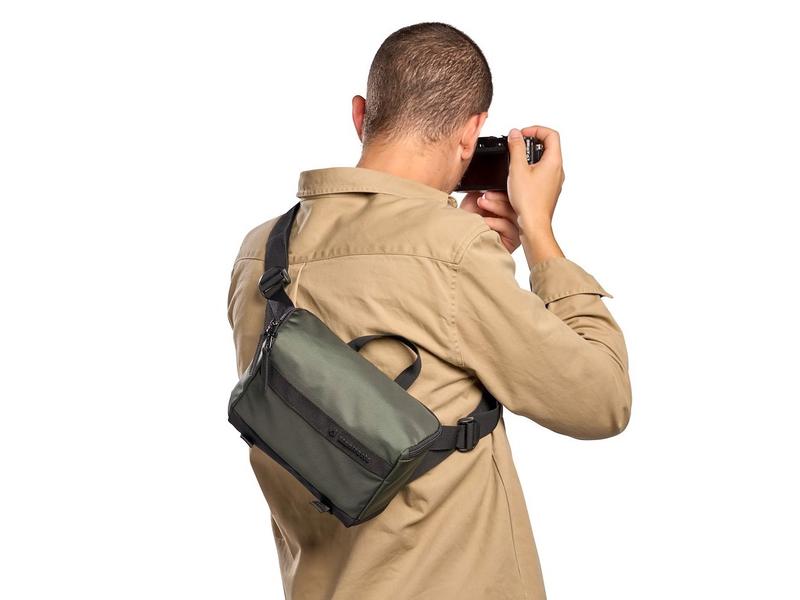 Manfrotto Kameratasche Street Grün Gürteltasche für kleine, kompakte Kameras