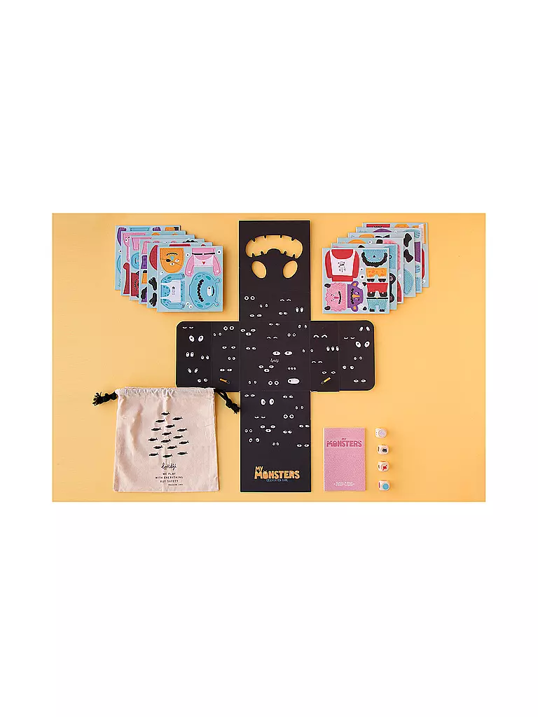 LONDJI Kartenspiel MY MONSTERS bunt