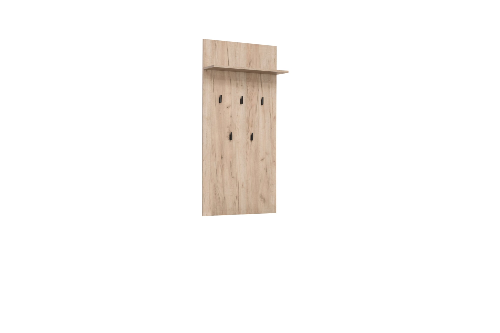 INOSIGN Garderobenpaneel »Umbria, Wandregal mit Haken, Wandgarderobe, Aufhänger« mit Regal, Höhe 137 cm, in Grau Eiche