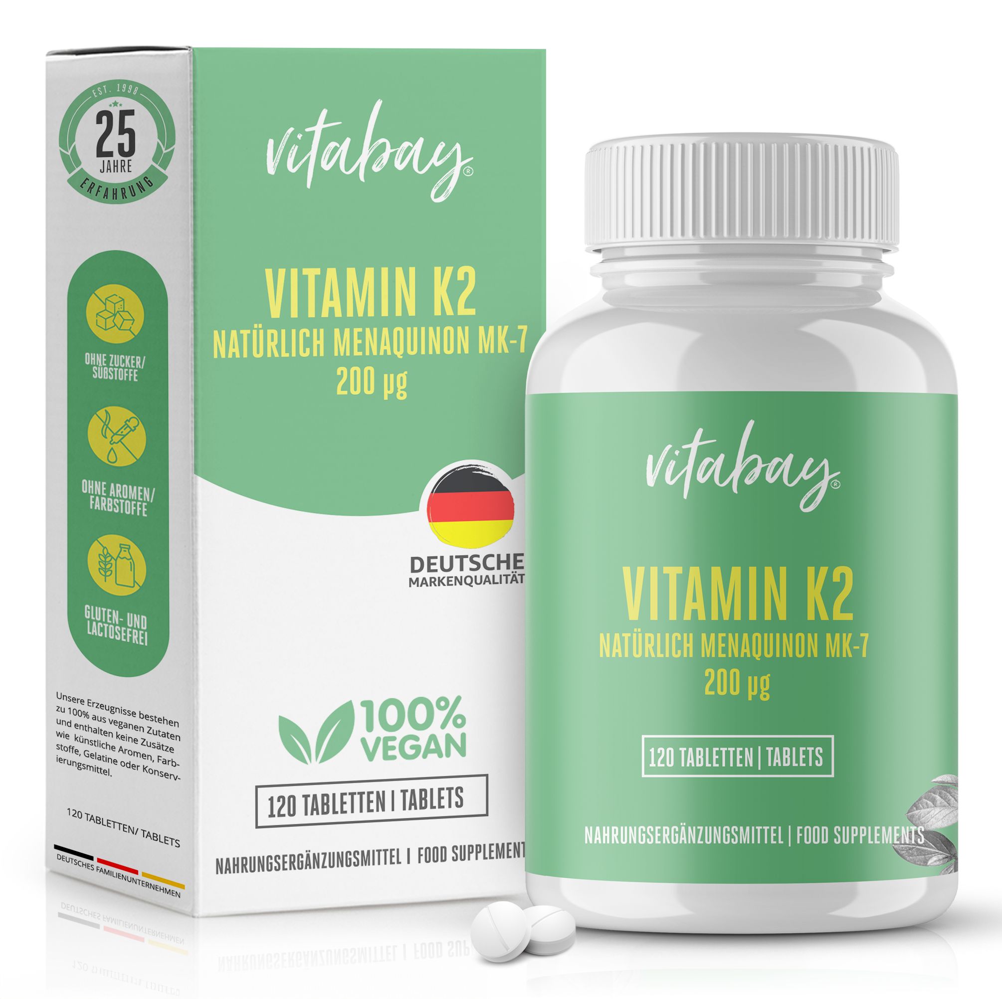 Vitabay Vitamin K2 100 µg
