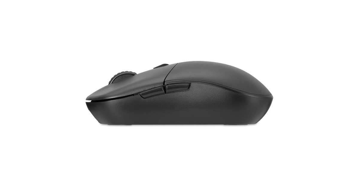 KensingtonMY430 EQ Rechargeable Mouse  (Zwart, 1000 - 2400 DPI, 2.4 GHz, Bluetooth)