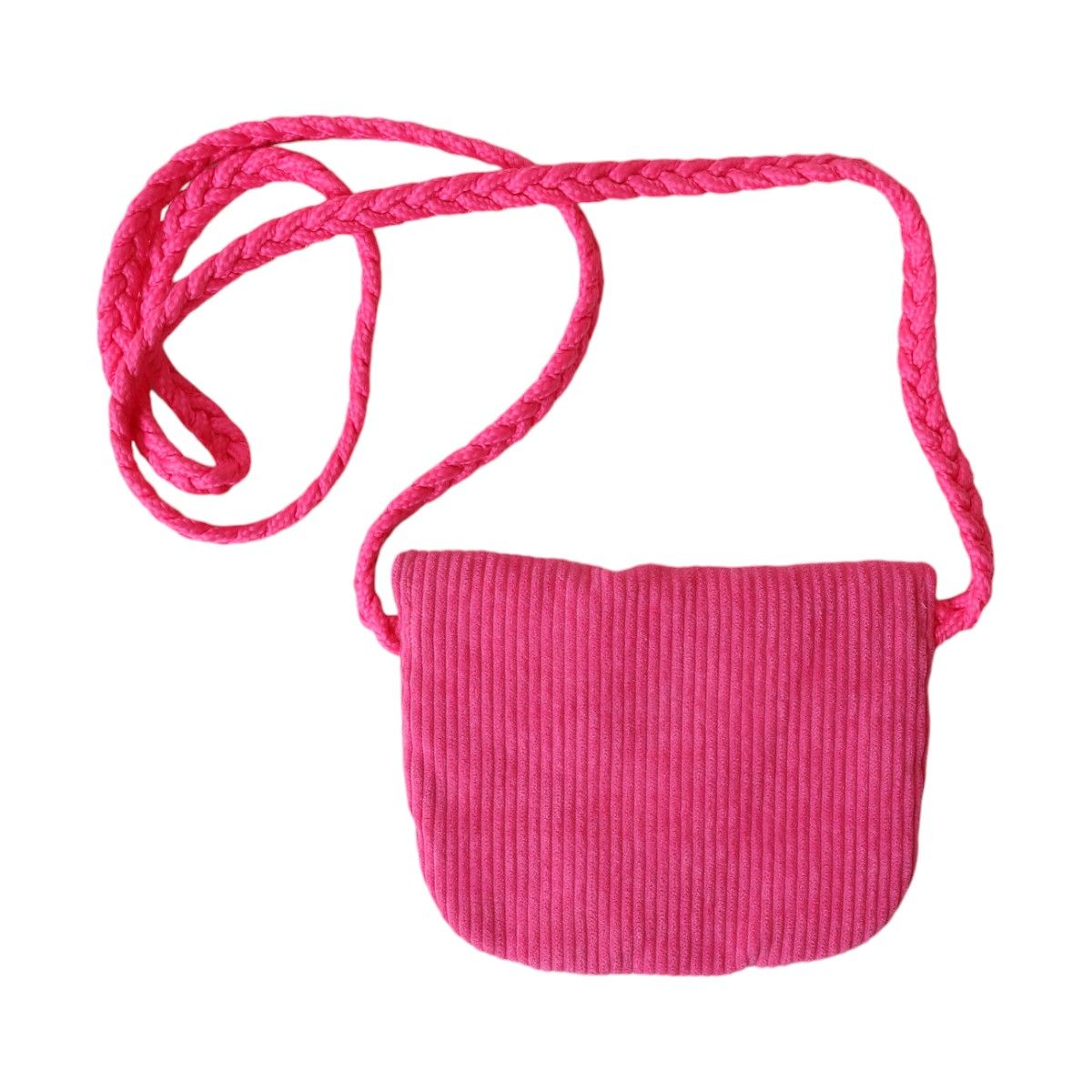 Petit sac bandoulière velours rose - La vie en rose Jolie saison