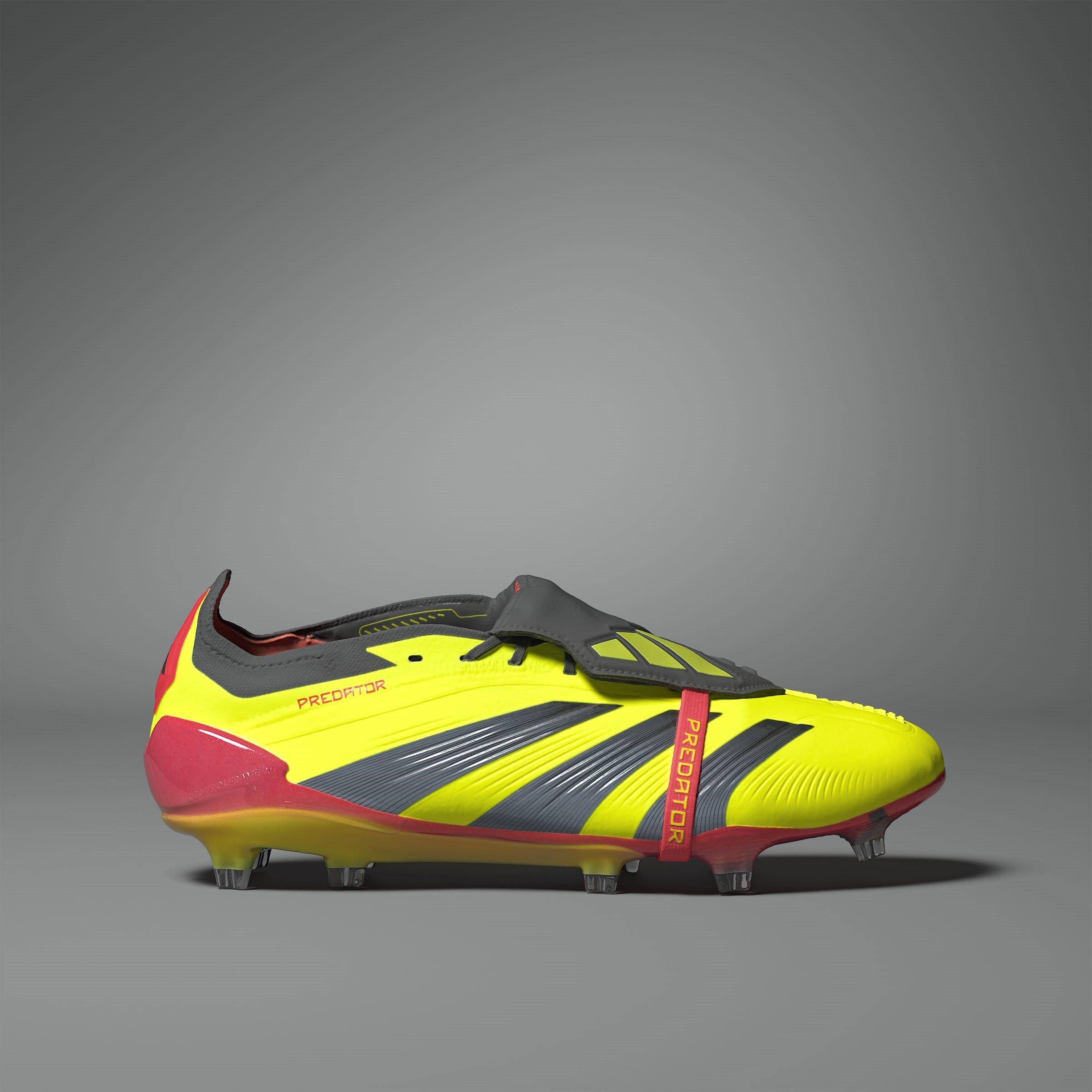 adidas Predator Fold over Elite Firm Ground Football Boots Adults