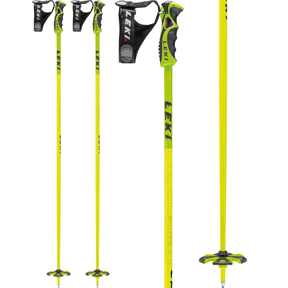 LEKI Spitfire S Alpin Skistöcke gelb