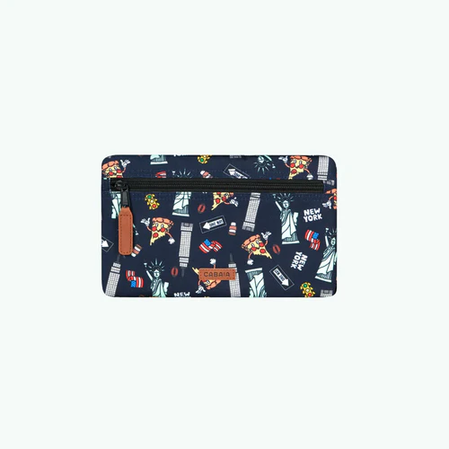 Pochette avant medium Brooklyn bleu marine
