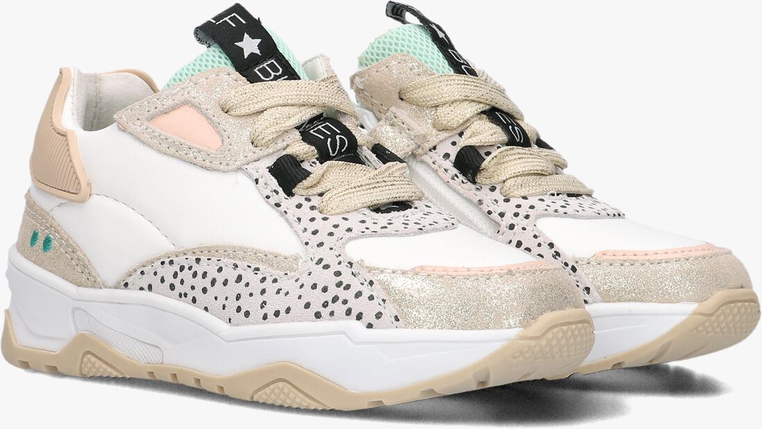 BUNNIESJR gouden bunniesjr lage sneakers cody chunky