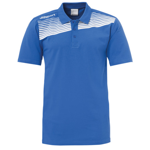 Polo League 2.0 Azul/Branco Uhlsport