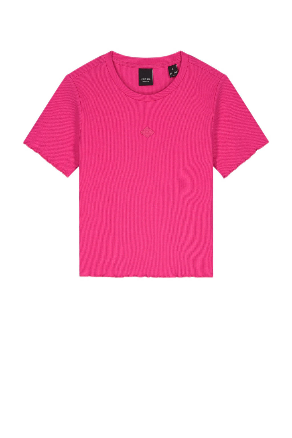 NIK&NIK T-shirt Rib fuchsia