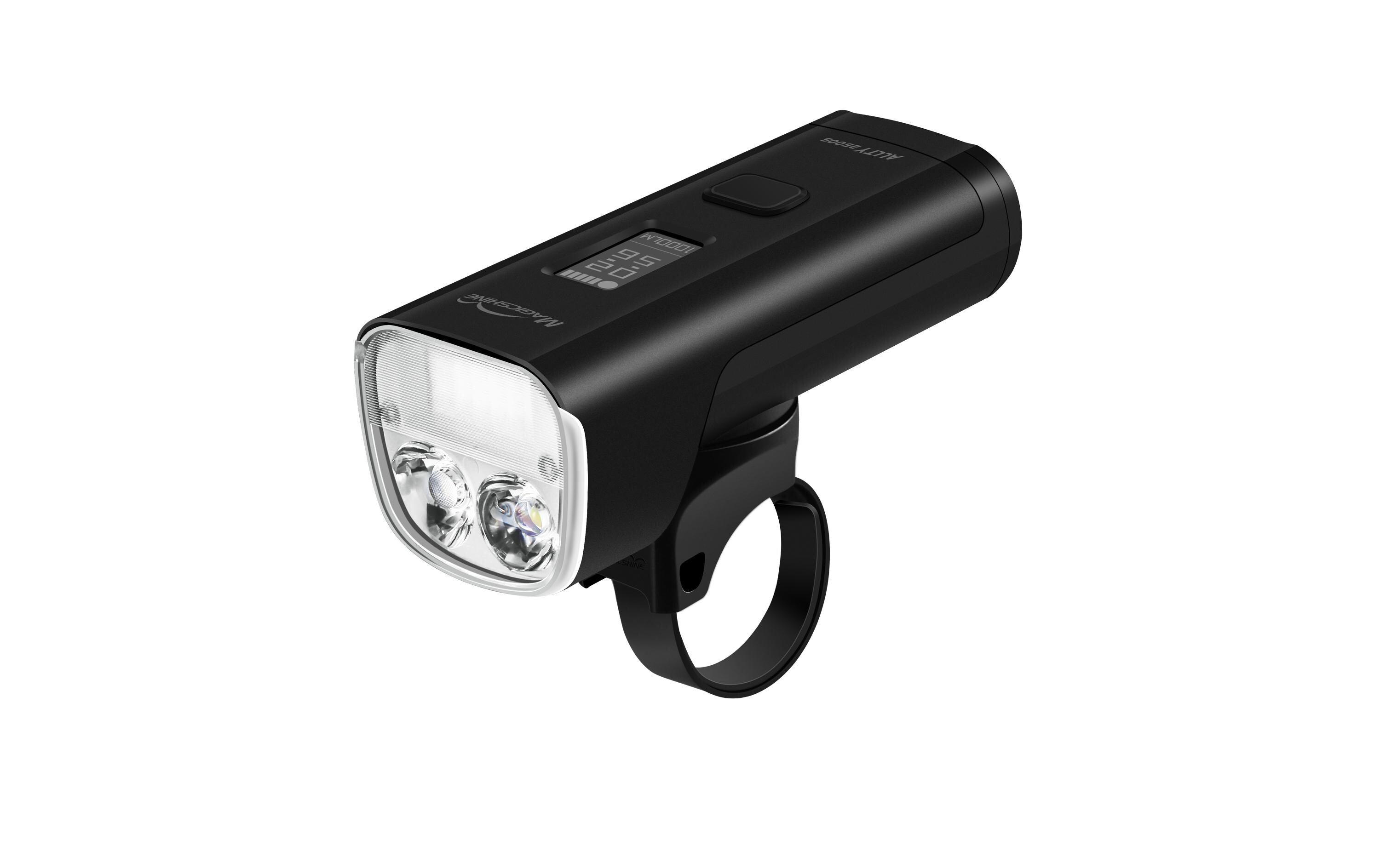 Velolampe Allty 2500S Frontlicht, Remote<br>Frontlampe mit Bluetooth Fernbedienung