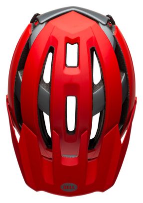 Casque avec Mentonnière Amovible BELL Super Air R Mips Rouge
