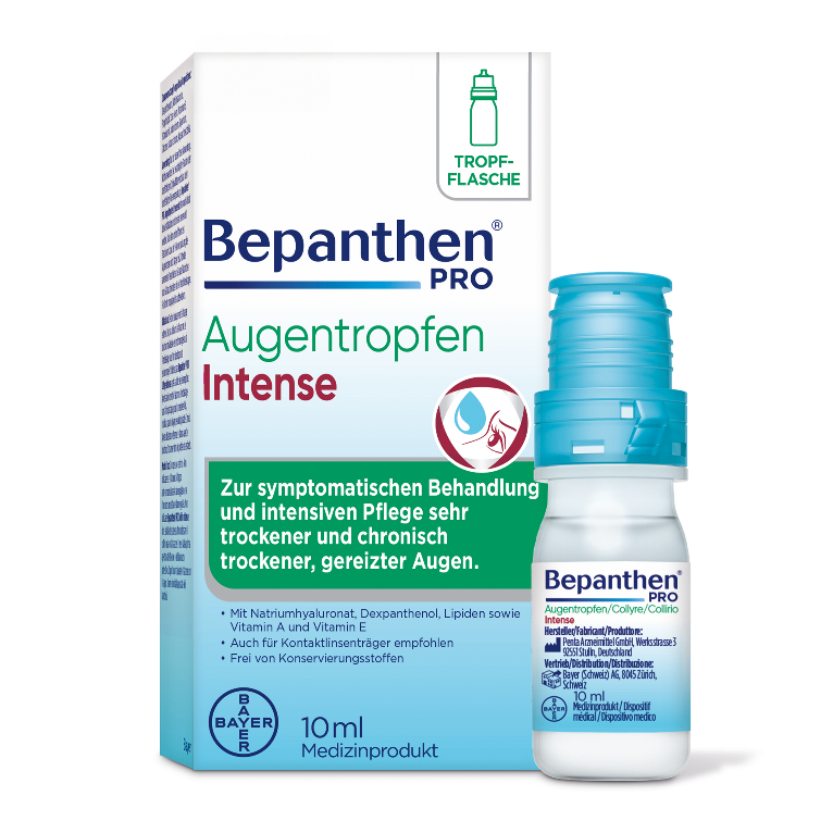 BEPANTHEN PRO Augentropfen Gtt Opht Intense Fl 10 ml