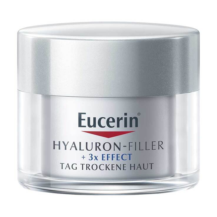 Eucerin Hyaluron-Filler Tagescreme für trockene Haut mit LSF 15 , 20 ml