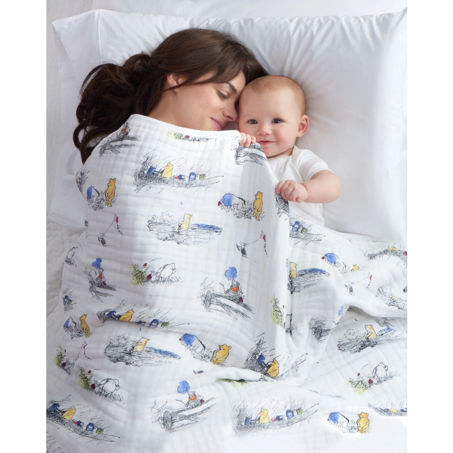 aden + anais™ Musslindecke Winnie the Pooh