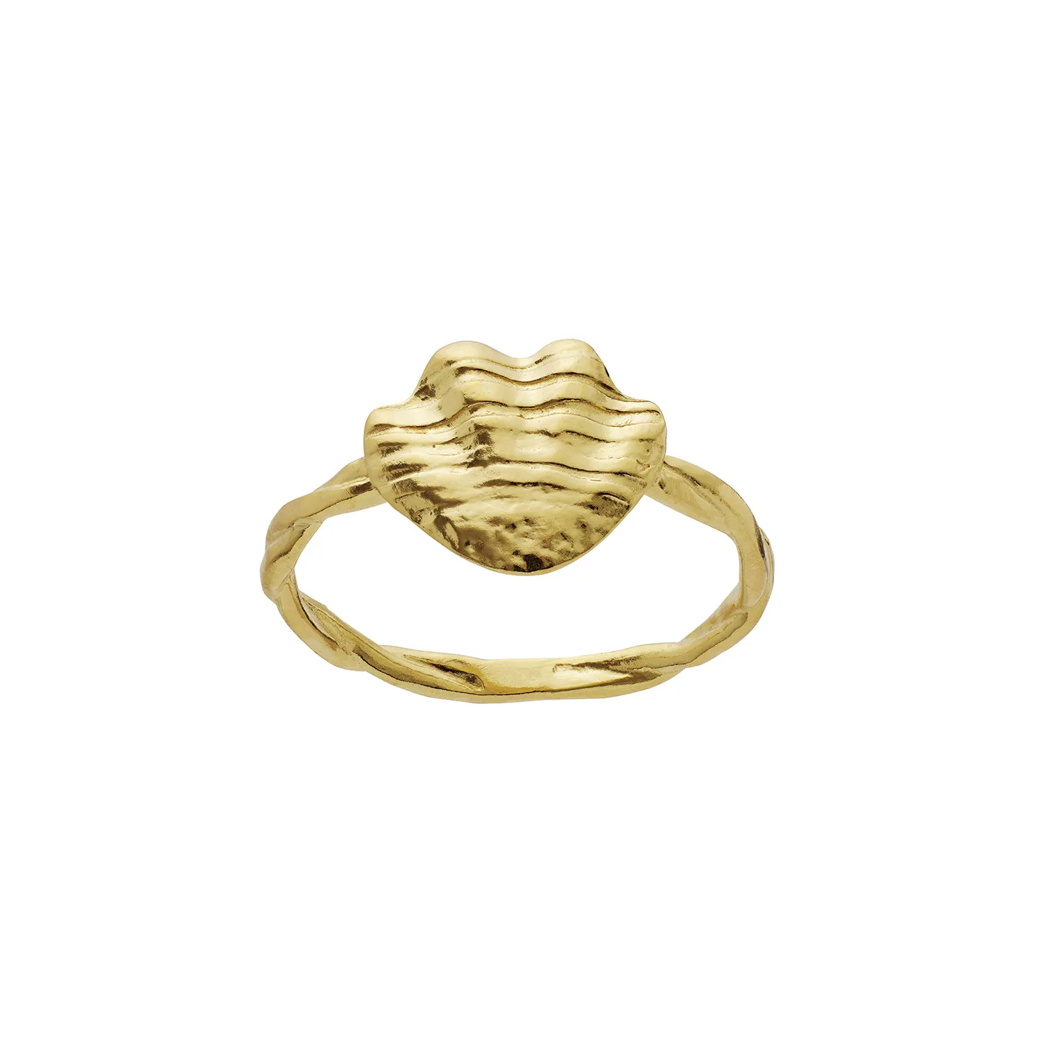 Maanesten Dwyn Ring 18 kt. Forgyldt Sølv 4819a