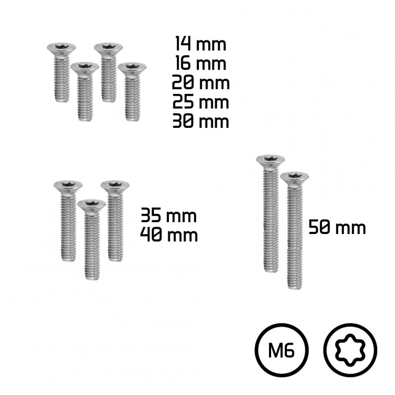 LOT DE 4 TRACK NUTS FOND SCELLE POUR PLANCHE GONFLABLE + VISSERIE