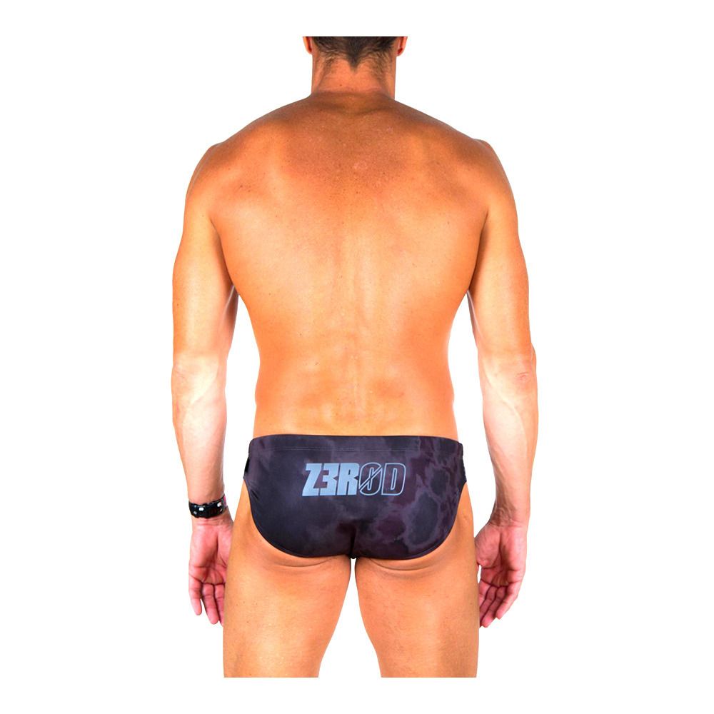 Z3rod BRIEFS - Slip de bain Homme dark shadows tie & dye