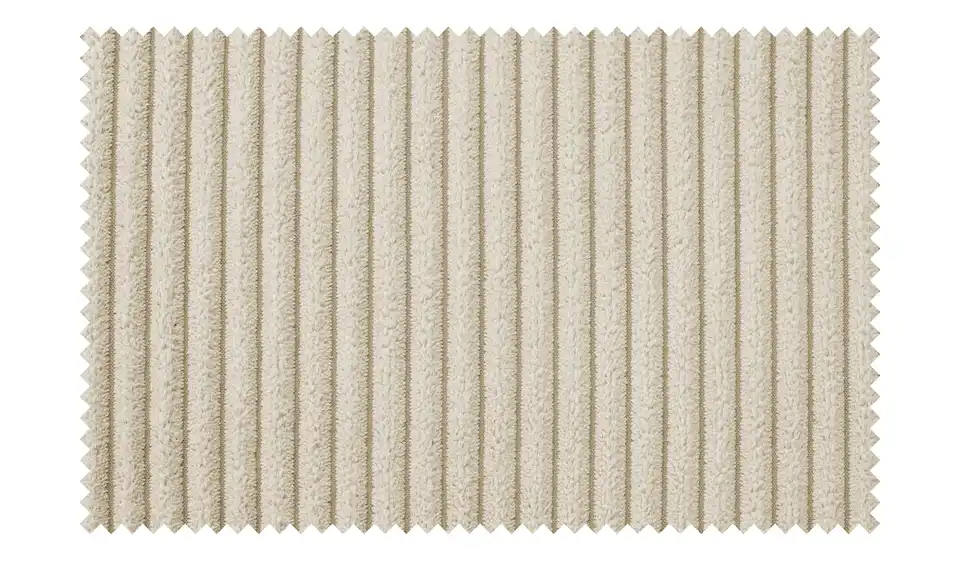 Element Branna Beige Cordstoff mit Armlehne rechts