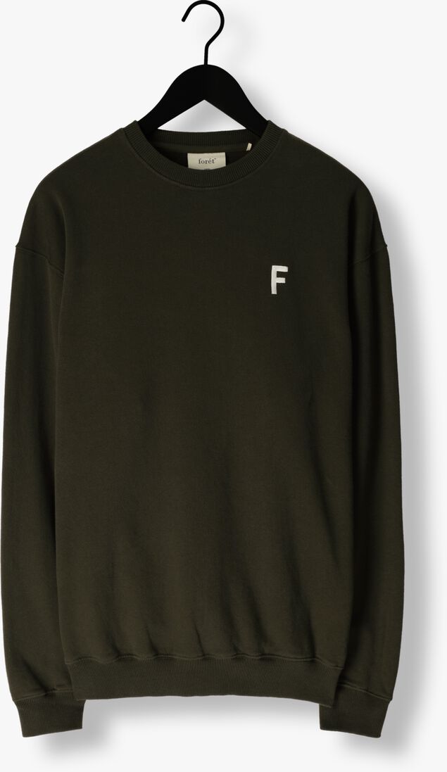 donkergroene forét sweater ponder sweatshirt
