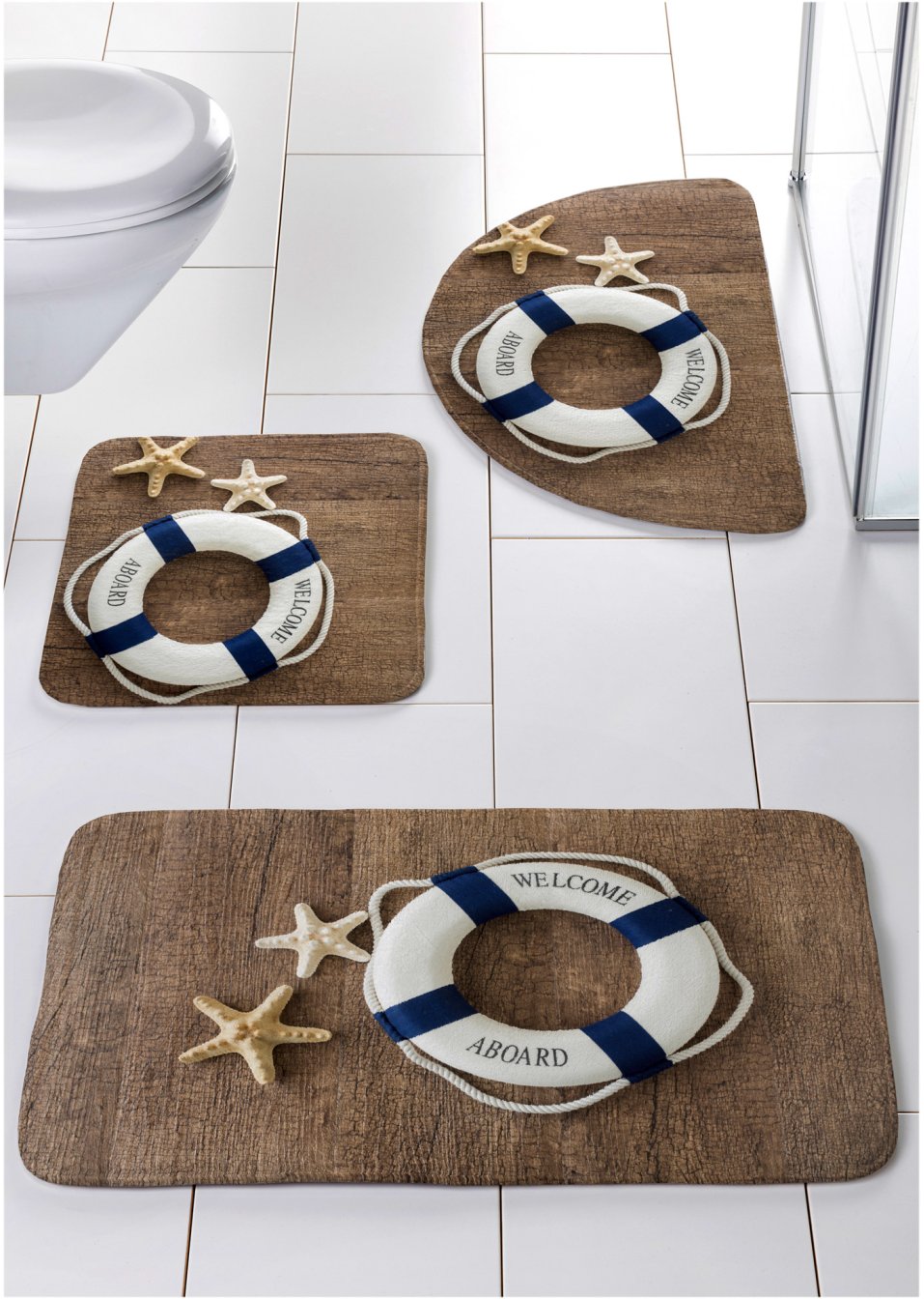 Tapis de salle de bain à mémoire de forme