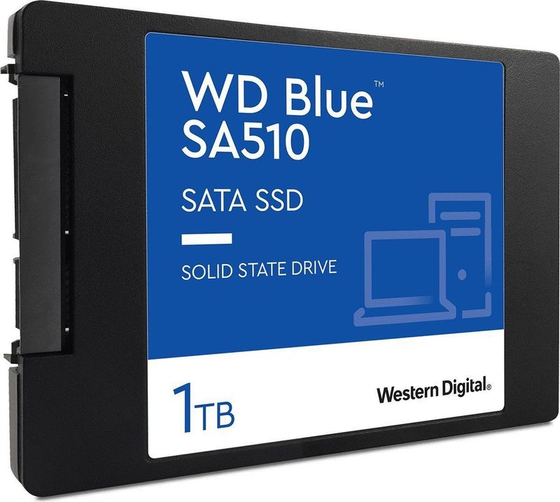 Western Digital Blue SA510 Interne SSD - 2.5 Inch - 1 TB