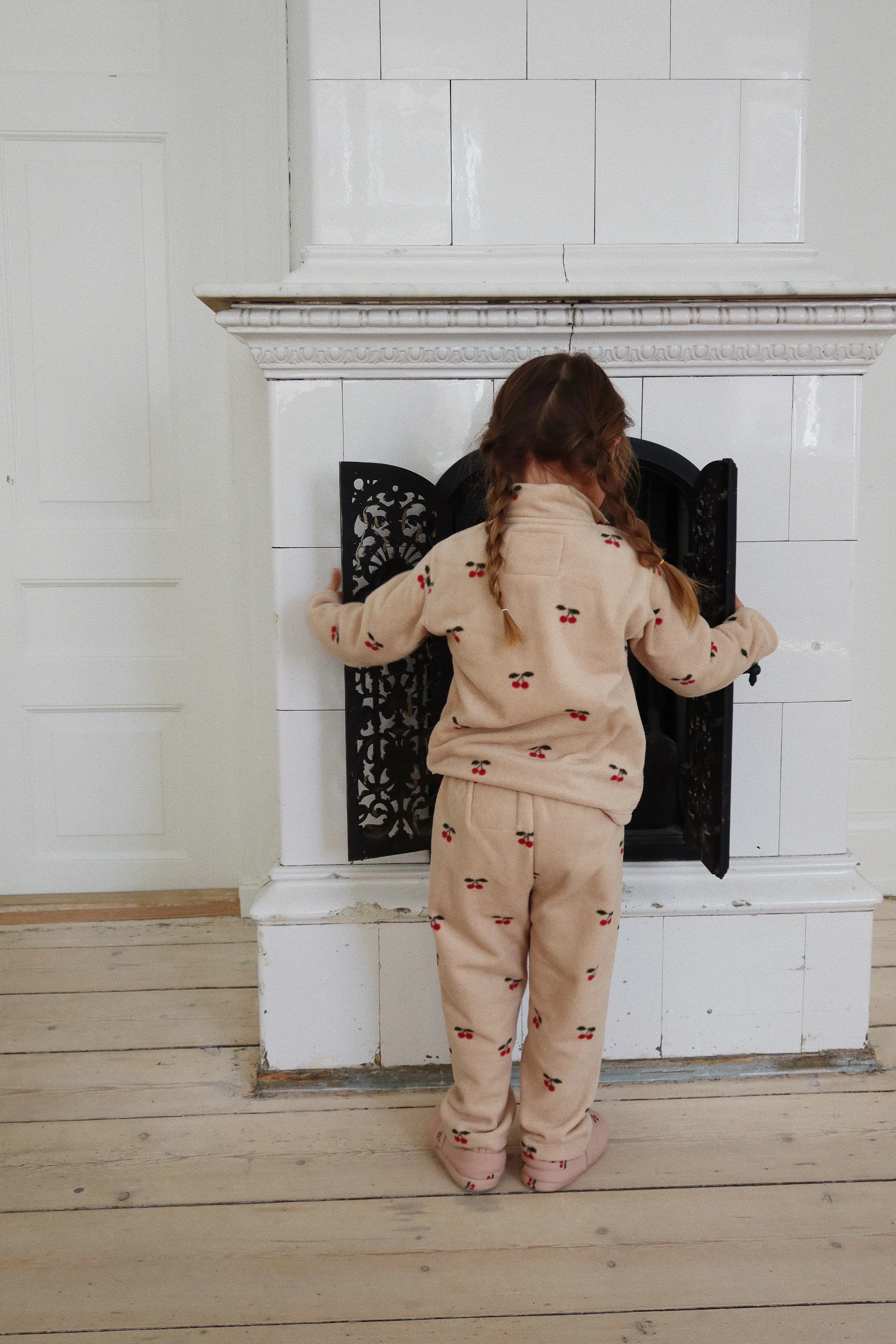 Tavi fleece bukser - CHERRY - 12M