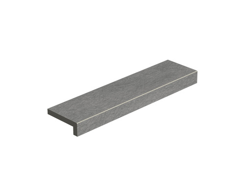 FLAIRSTONE Zwembadrand, bassinrandsteen, titanium plaat, grijs, 60 x 15 x 5 cm