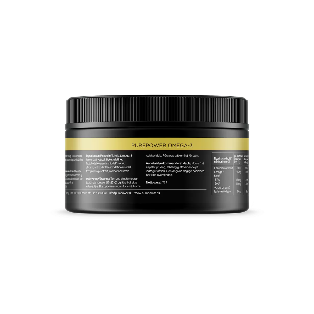 Purepower Omega-3 - 150 stk