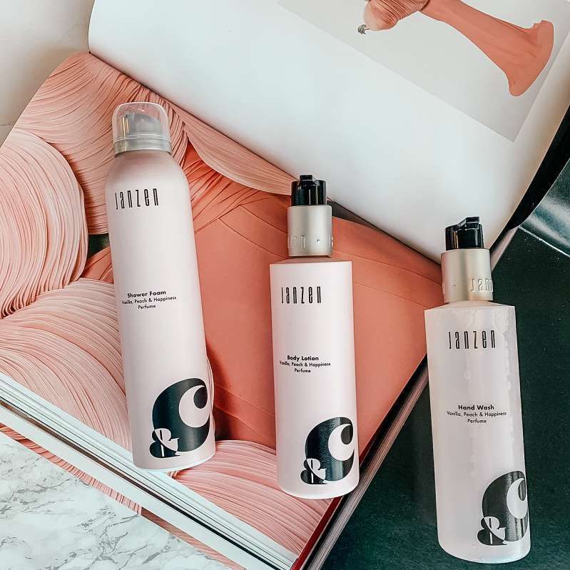 JANZEN Body Lotion &C Vanilla Peach & Happiness